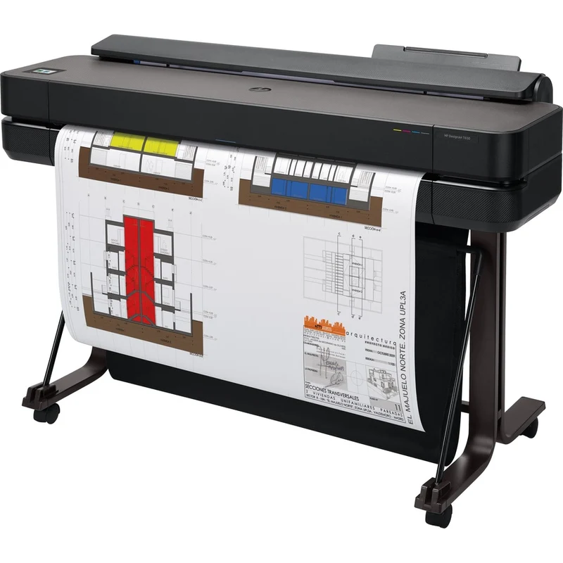 Imprimante grand format à jet d'encre HP Designjet T650 A1 - Largeur d'impression 36" - Couleur 5HB10H#B1K