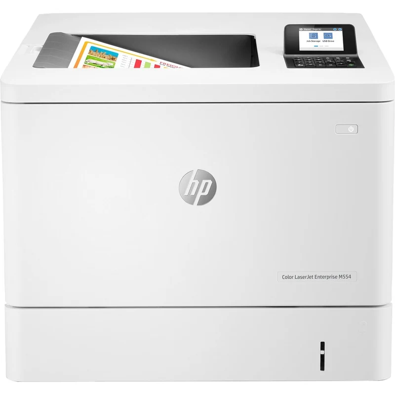 Imprimante laser de bureau HP LaserJet Enterprise M554 M554dn - Couleur 7ZU81A#BGJ