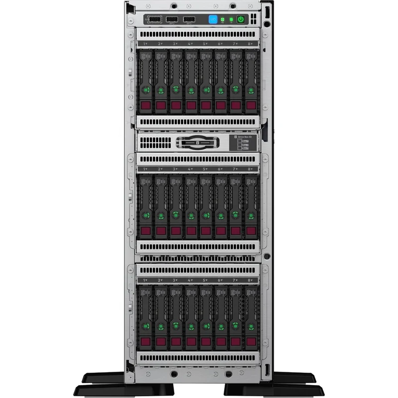 Serveur tour HPE ProLiant ML350 G10 4U - 1 x Intel Xeon Silver 4214R 2.40 GHz - 32 Go RAM - Contrôleur Serial ATA/600 P21789-001