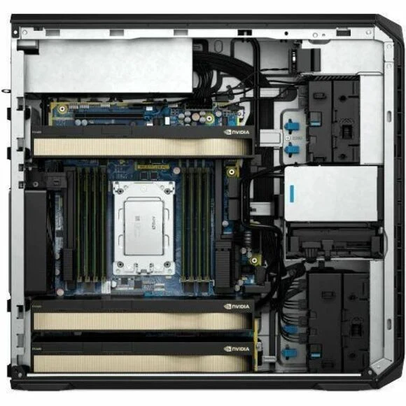 Station de travail HP Z6 G5 A - 1 x AMD Ryzen Threadripper PRO 7955WX - 16 Go - SSD 512 Go - Tour - Noir 9J2L0UT#ABC
