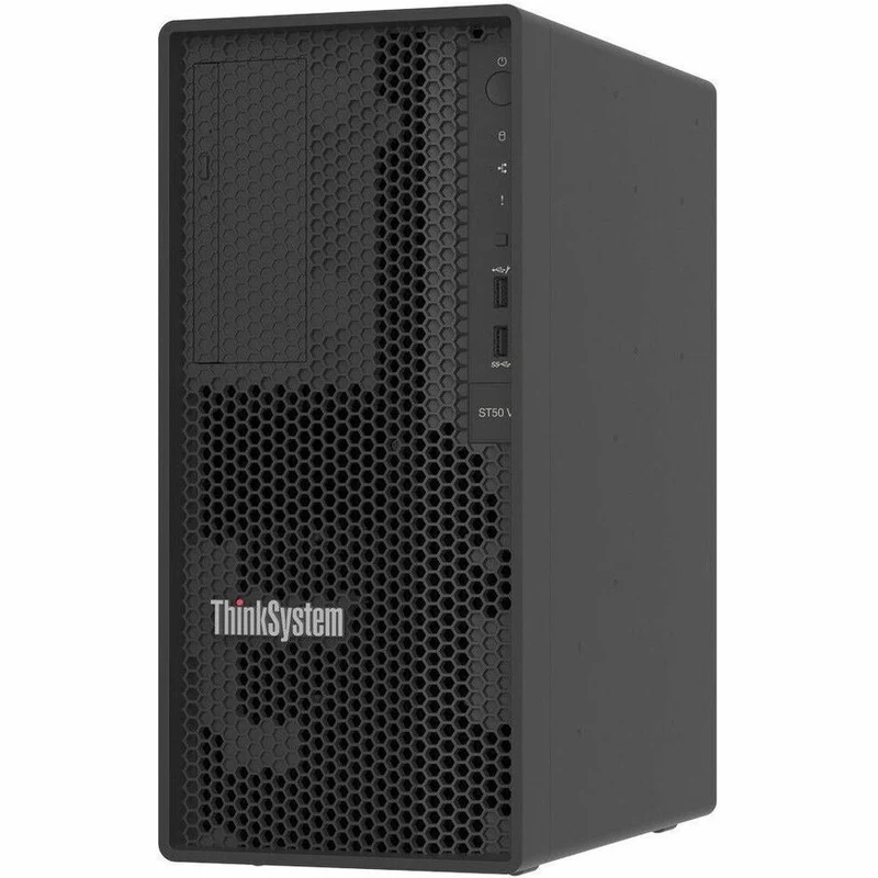 Serveur tour Lenovo ThinkSystem ST50 V3 7DF3A00HNA - 1 x Intel Xeon E-2414 2.60 GHz - 16 Go RAM - Contrôleur Serial ATA/600 7DF3A00HNA