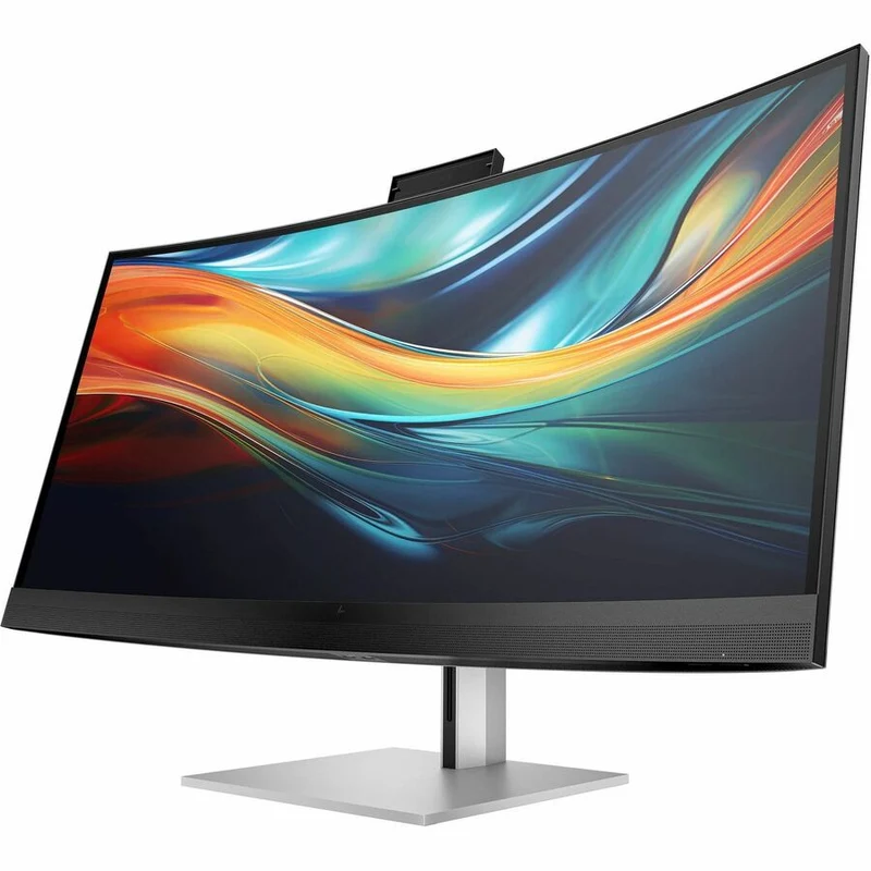 Moniteur LED incurvé HP 740pm 40" avec webcam 5K2K WUHD - 21:9 - Noir, argent 8Y2R2AA#ABA