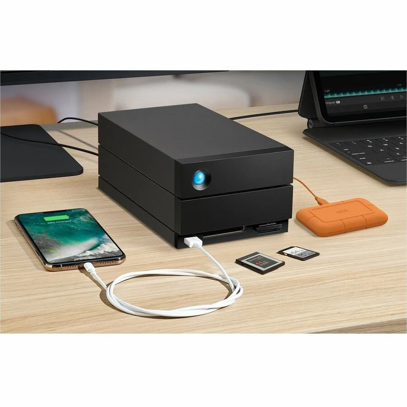 Système de stockage DAS LaCie 2big Dock STLG48000400