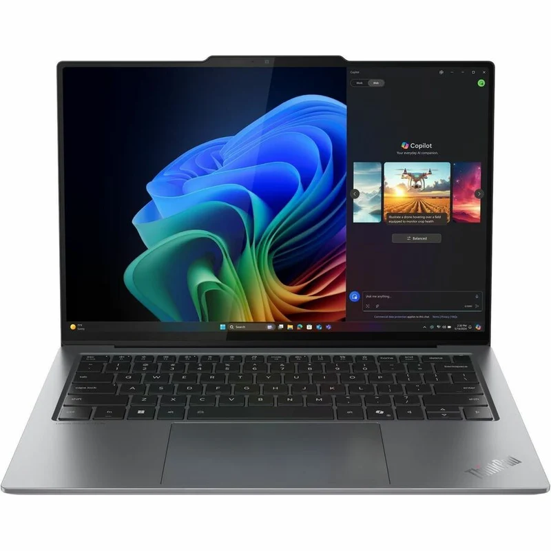 Ordinateur portable Lenovo ThinkPad X9-14 Gen 1 (21QA0004US) 14" Copilot+ - WUXGA - Intel Core Ultra 7 258V - Plateforme Intel Evo - 32 Go - SSD 1 To - Clavier anglais - Gris noir (21QA0004US)