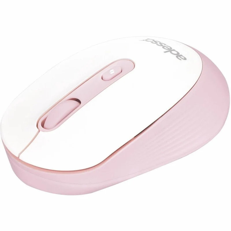 Souris sans fil Adesso iMouse A30P avec bouton de raccourci AI CoPilot (rose) IMOUSE-A30P