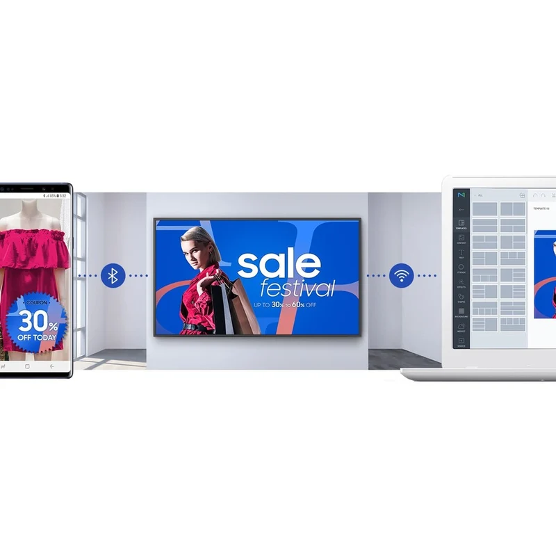 Écran Samsung 43" Premium QB Series LH43QBREBGCXZA
