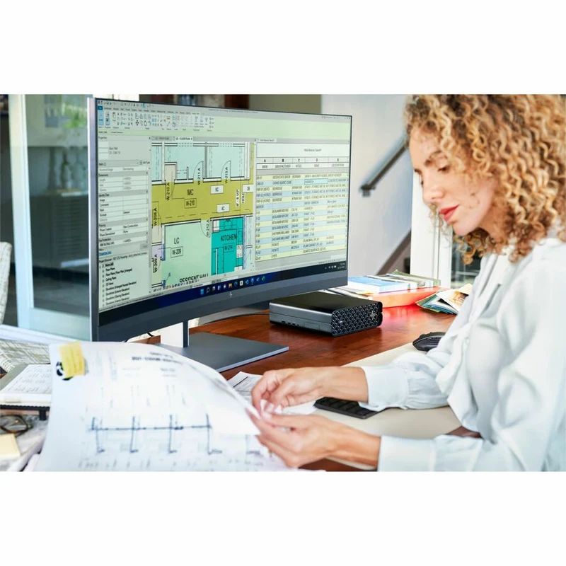 Station de travail HP Z2 Mini G9 - 1 x Intel Core i7 14e génération i7-14700 - 32 Go - 1 To SSD - Mini PC B29Y5UT#ABC