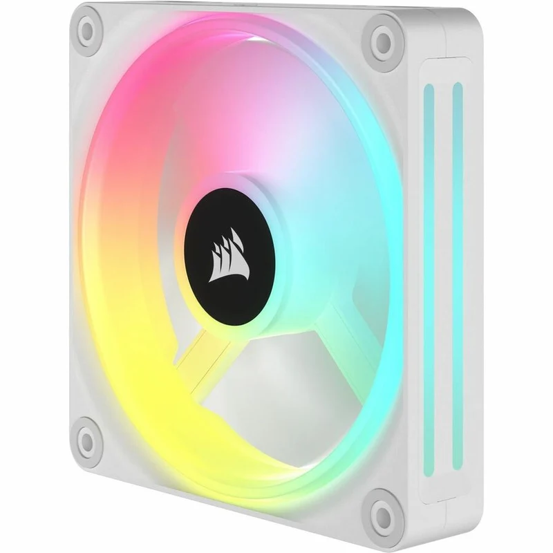 Kit d'extension pour ventilateur PC Corsair iCUE LINK QX120 RGB 120 mm PWM - Blanc CO-9051005-WW
