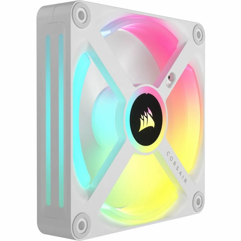 Kit d'extension pour ventilateur PC Corsair iCUE LINK QX120 RGB 120 mm PWM - Blanc CO-9051005-WW