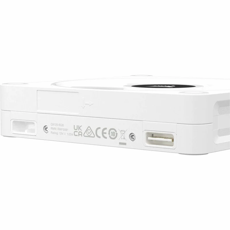 Kit d'extension pour ventilateur PC Corsair iCUE LINK QX120 RGB 120 mm PWM - Blanc CO-9051005-WW