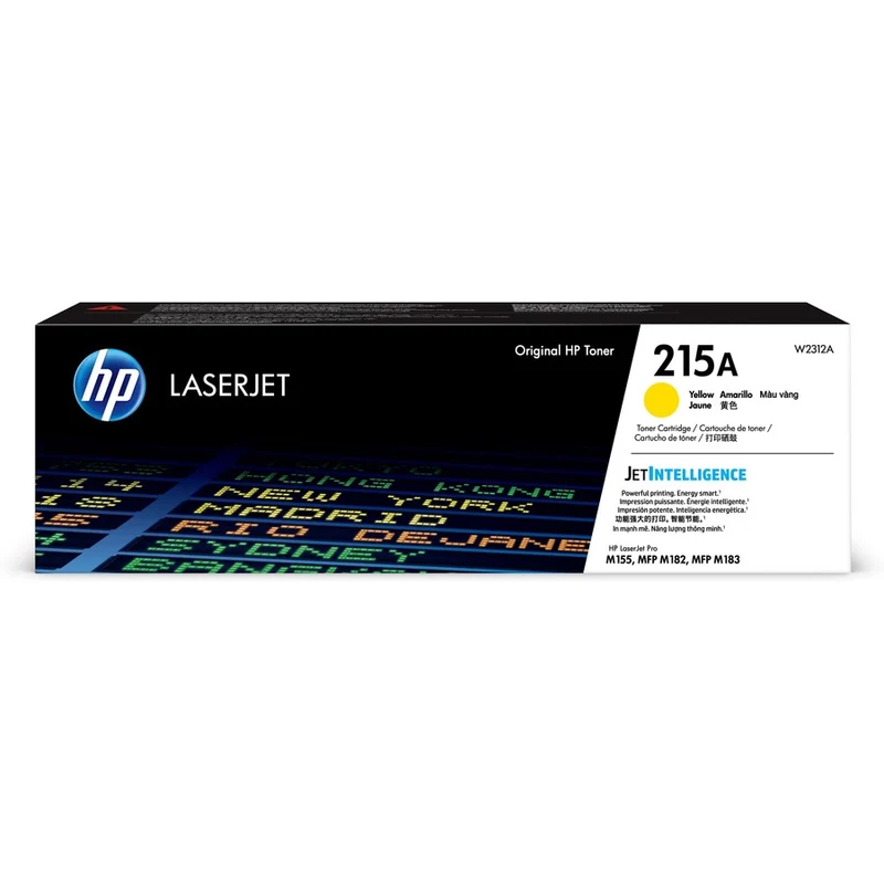 Cartouche de toner laser d'origine HP 215A - Jaune - 1 unité W2312A