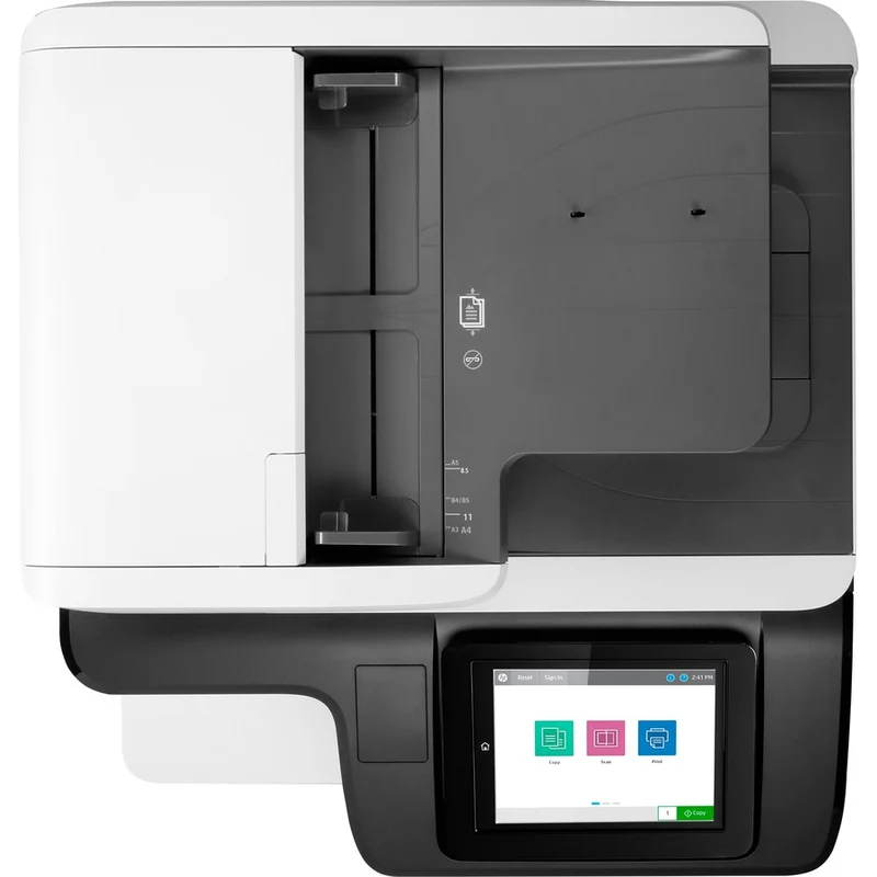HP LaserJet M776 M776dn Imprimante multifonction laser couleur-copieur/scanner-46 ppm monochrome/46 ppm couleur impression-1200 x 1200 impression-impression recto verso automatique-200000 650 pages par mois-600 feuilles entrée-scanner couleur-3 numérisation optique-Gigabit Ethernet T55UXNUMXA#BGJ