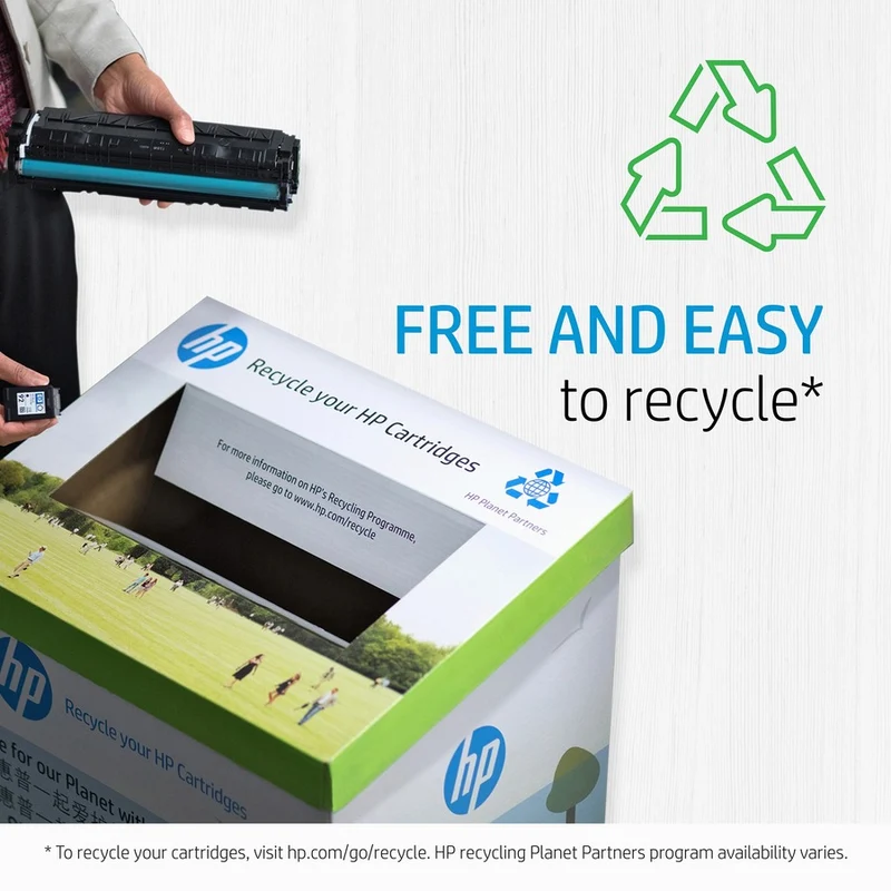 Cartouche de toner laser HP 26X (CF226XD) d'origine à haut rendement - Noir - 2/carton CF226XD