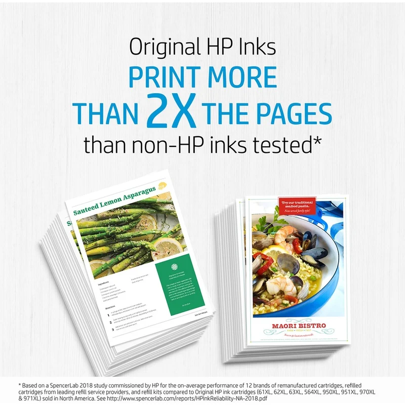 Cartouche d'encre à jet d'encre à haut rendement d'origine HP 981X (L0R11A) - Paquet unique - Jaune - 1 unité L0R11A