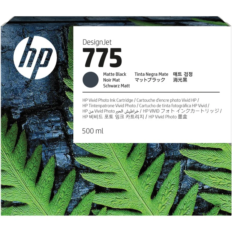 Cartouche d'encre à jet d'encre d'origine HP 775 - Noir mat Pack 1XB22A