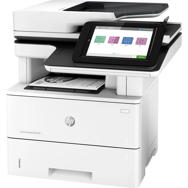 Imprimante multifonction laser HP LaserJet M528 M528dn - Copieur/Scanner monochrome - Impression monochrome 43 ppm - Impression 1200 1200 x 150000 650 - Impression recto verso automatique - 600 1 pages par mois - 64 feuilles d'entrée - Scanner couleur - XNUMX numérisation optique - Gigabit Ethernet XNUMXPVXNUMXA#BGJ