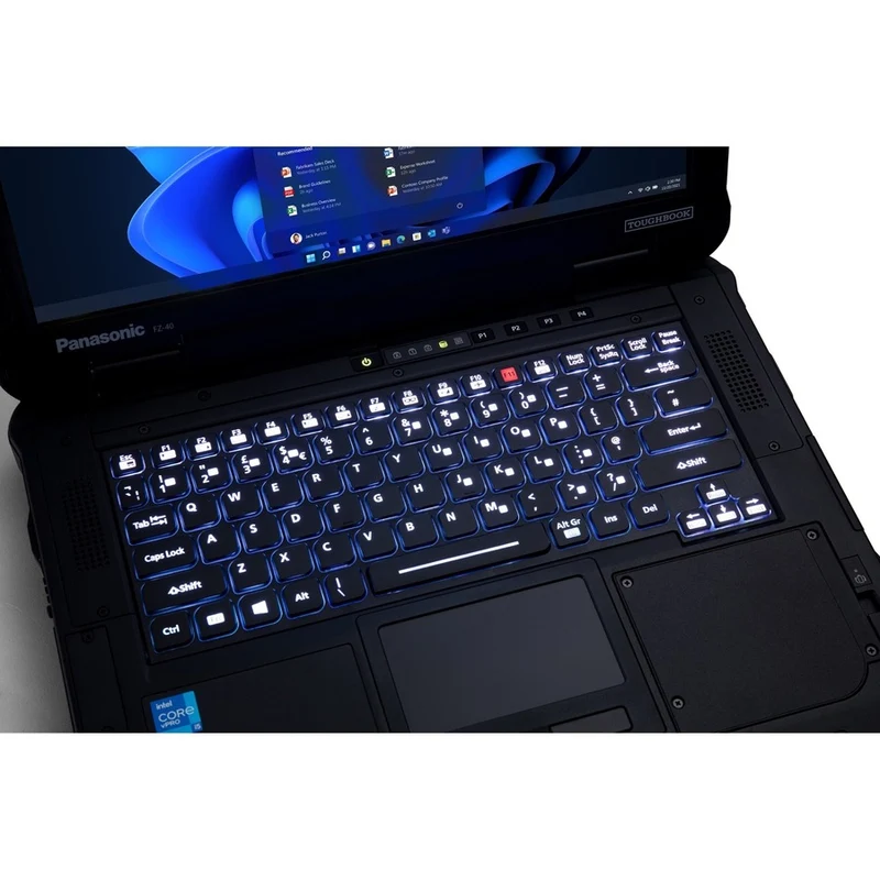 Ordinateur portable robuste Panasonic TOUGHBOOK FZ-40 FZ-40EAAAXBM 14 pouces avec écran tactile - Full HD - Intel Core Ultra 5 135H - Technologie vPro - 16 Go - SSD 512 Go FZ40EAAAXBM