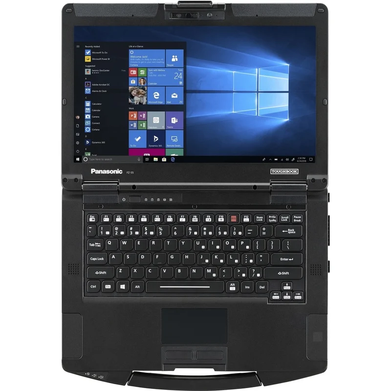 Ordinateur portable semi-durci Panasonic TOUGHBOOK FZ-55 FZ-55D2601VM 14" - HD - Intel Core i5 11e génération i5-1145G7 - Technologie vPro - 16 Go - SSD 512 Go FZ-55D2601VM