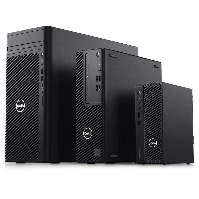 Station de travail Dell Precision 3000 3460 - Core i7 14e génération i7-14700 - Technologie vPro - 32 Go - SSD 512 Go - Compact - Noir FGM5Y