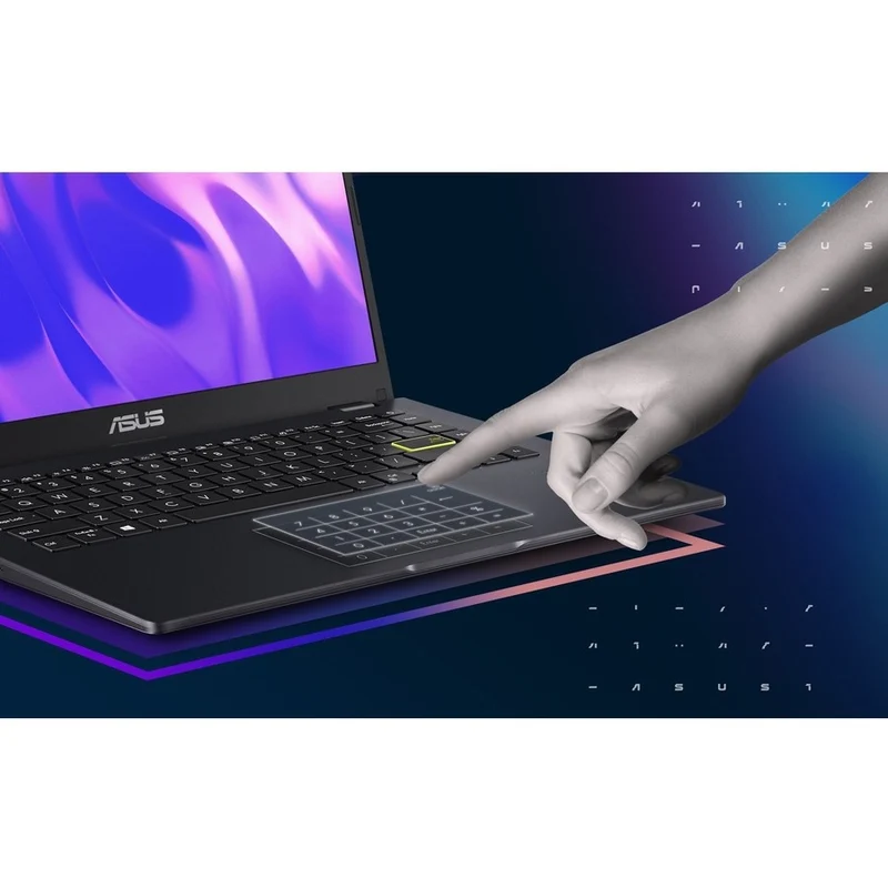 Ordinateur portable Asus L410 L410MA-WS09-CB 14" - Full HD - Intel Celeron N4020 - 4 Go - 64 Go de mémoire flash - Noir étoilé L410MA-WS09-CB