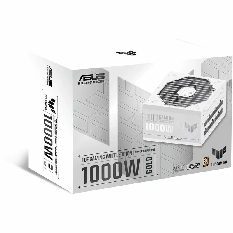 Bloc d'alimentation Asus TUF Gaming TUF-GAMING-1000G-WHITE 1000 W TUF-GAMING-1000G-WHITE