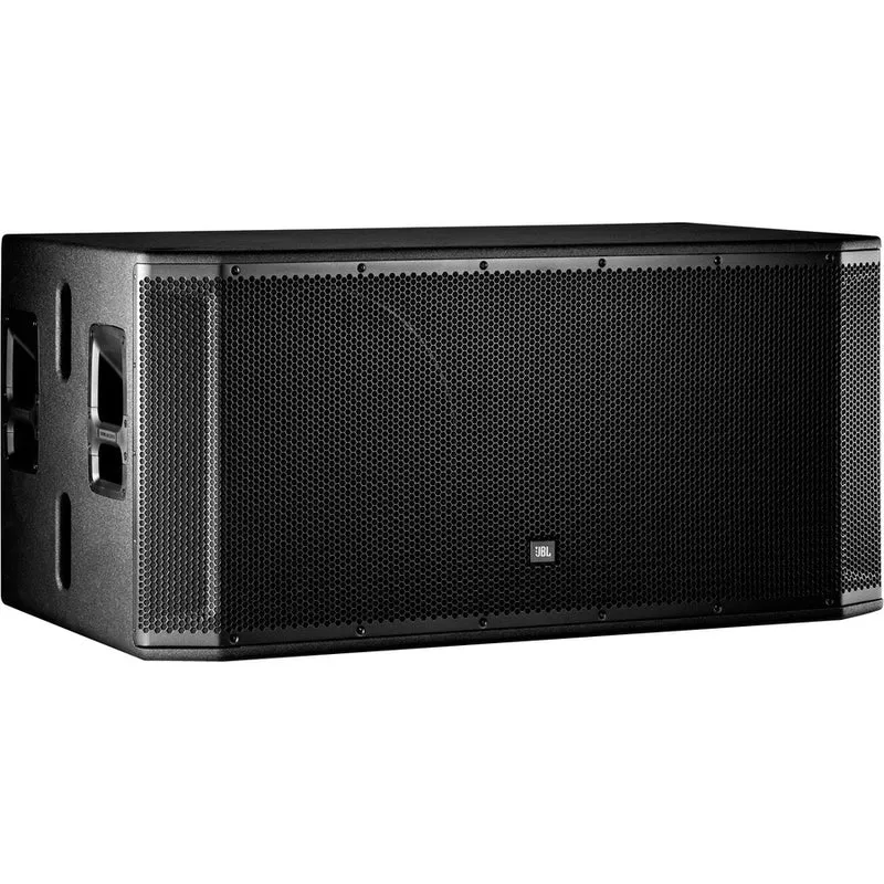 Système de caisson de basses portable JBL Professional SRX828SP - 1500 828 W RMS - Noir transparent