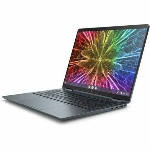 HP Elite Dragonfly Chromebook Enterprise 13.5" Écran tactile convertible 2 en 1 Chromebook - WUXGA+ - Intel Core i5 12e génération i5-1245U - Technologie vPro - Plateforme Intel Evo - 8 Go - SSD 256 Go - Clavier bilingue - Bleu ardoise 7A567UT#ABL