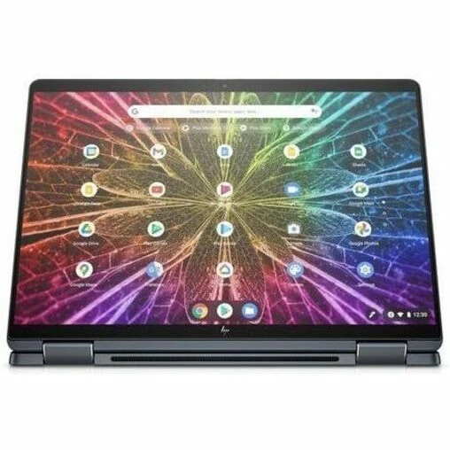 HP Elite Dragonfly Chromebook Enterprise 13.5" Écran tactile convertible 2 en 1 Chromebook - WUXGA+ - Intel Core i5 12e génération i5-1245U - Technologie vPro - Plateforme Intel Evo - 8 Go - SSD 256 Go - Clavier bilingue - Bleu ardoise 7A567UT#ABL