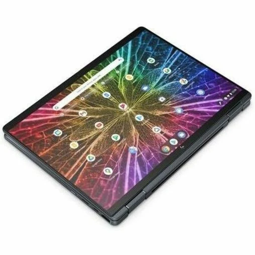 HP Elite Dragonfly Chromebook Enterprise 13.5" Écran tactile convertible 2 en 1 Chromebook - WUXGA+ - Intel Core i5 12e génération i5-1245U - Technologie vPro - Plateforme Intel Evo - 8 Go - SSD 256 Go - Clavier bilingue - Bleu ardoise 7A567UT#ABL