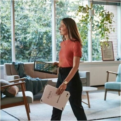 HP Elite Dragonfly Chromebook Enterprise 13.5" Écran tactile convertible 2 en 1 Chromebook - WUXGA+ - Intel Core i5 12e génération i5-1245U - Technologie vPro - Plateforme Intel Evo - 8 Go - SSD 256 Go - Clavier bilingue - Bleu ardoise 7A567UT#ABL