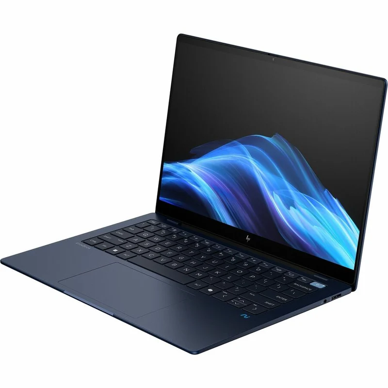Ordinateur portable HP EliteBook Ultra G1q8 14" - 2.2K - Qualcomm Snapdragon X Plus X1P-42-100 - 16 Go - SSD 512 Go - Clavier anglais, français - Bleu atmosphère B13U3UT#ABL