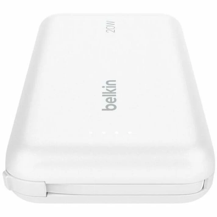 Batterie externe Belkin BoostCharge 10K avec câble intégré BPB021fqWH
