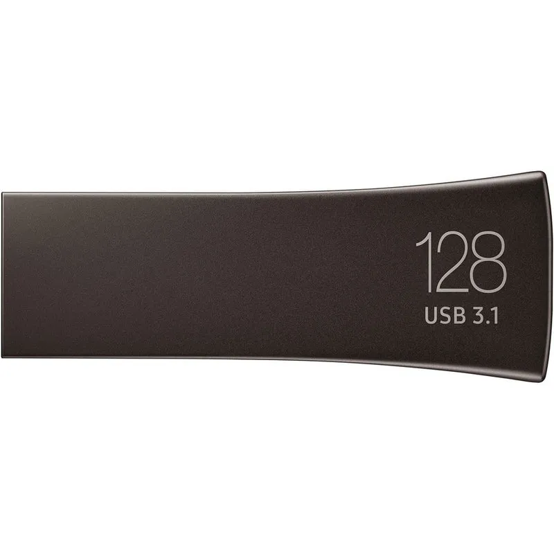 Samsung Clé USB 3.1 Bar Plus 128 Go Gris Titane MUF-128BE4/AM