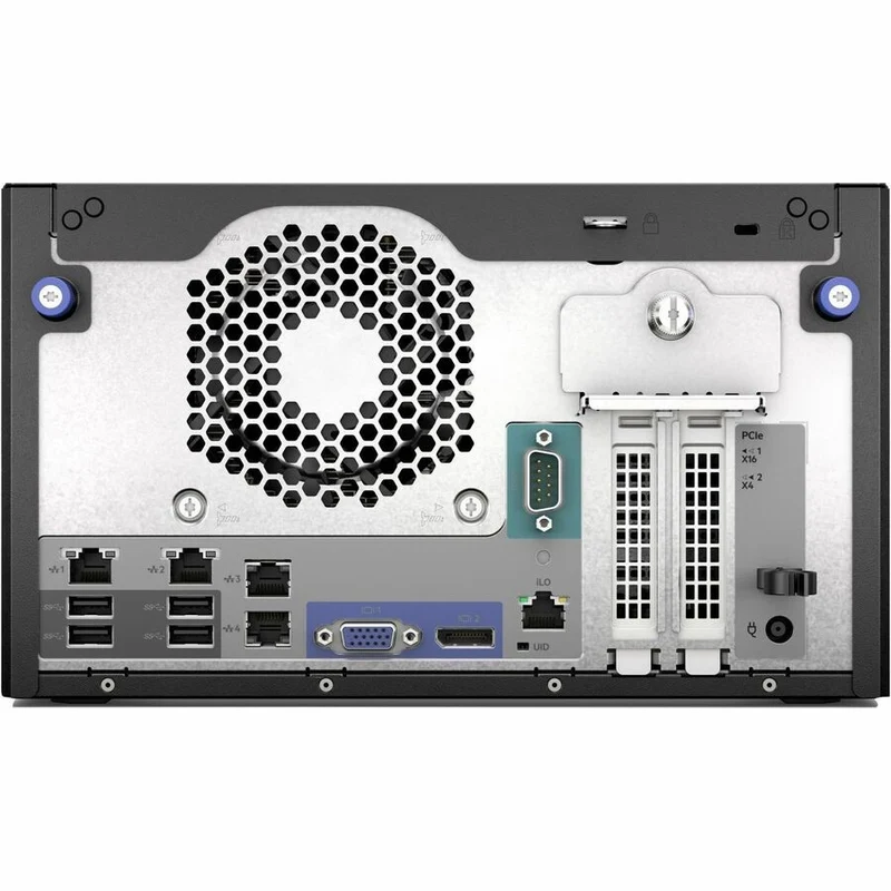Serveur HPE ProLiant MicroServer Gen11 Ultra Micro Tower - 1 x Intel Xeon E-2434 3.40 GHz - 32 Go RAM - 4 To HDD - Contrôleur Serial ATA/600 P74440-005