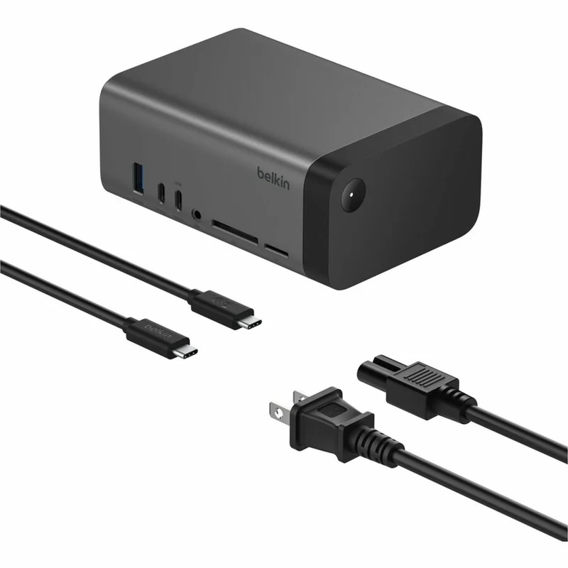 Station d'accueil Belkin Connect USB-C 11 en 1 Pro GaN 150 W INC020ttSGY