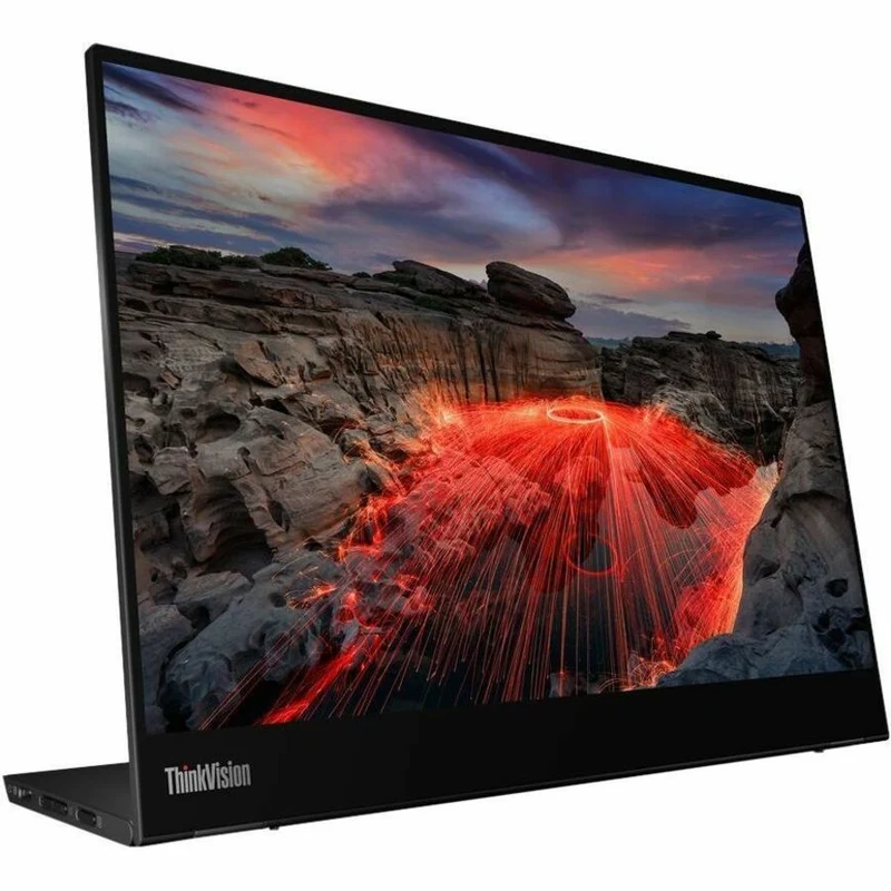 Écran tactile LED Lenovo ThinkVision M14t de 14 pouces (355.60 mm) - 16:10 - 6 ms 63FDUAR6US