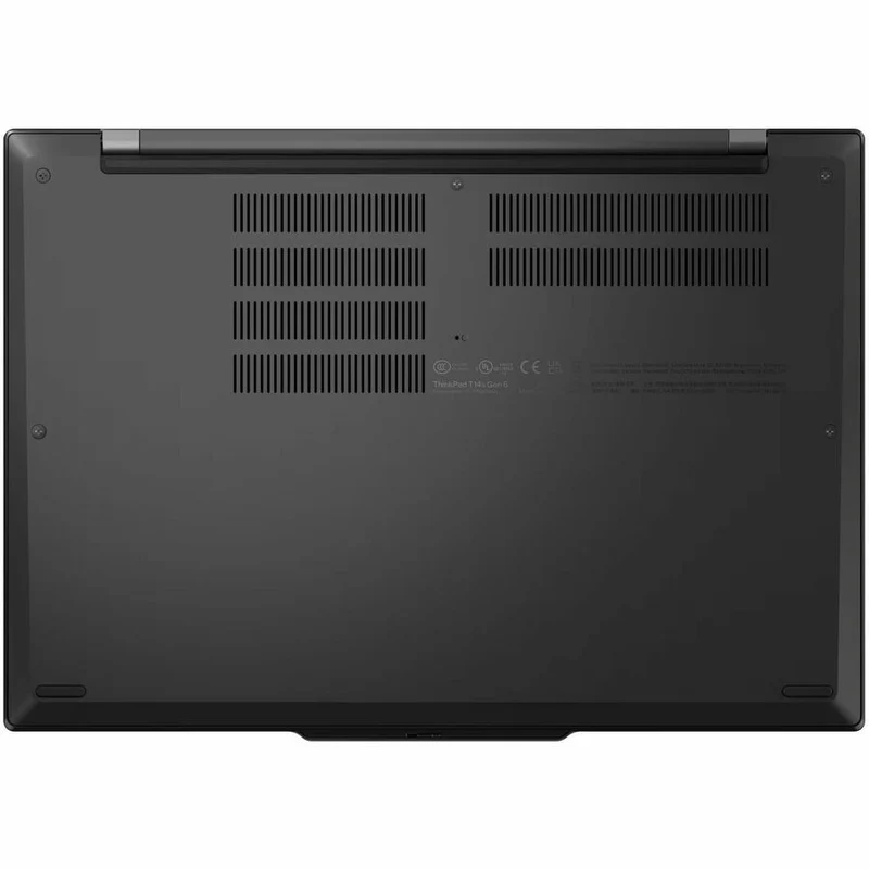 Ordinateur portable Lenovo ThinkPad T14s Gen 6 21N1002DCA 14" (355.60 mm) Copilot+ - WUXGA - Qualcomm Snapdragon X1P-42-100 - 16 Go - SSD 512 Go - Clavier français - Noir 21N1002DCA