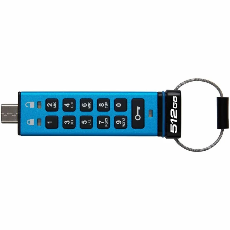 Clé USB 200 (Gen 512) Type C IronKey Keypad 3.2 1 Go IKKP200C/512 Go