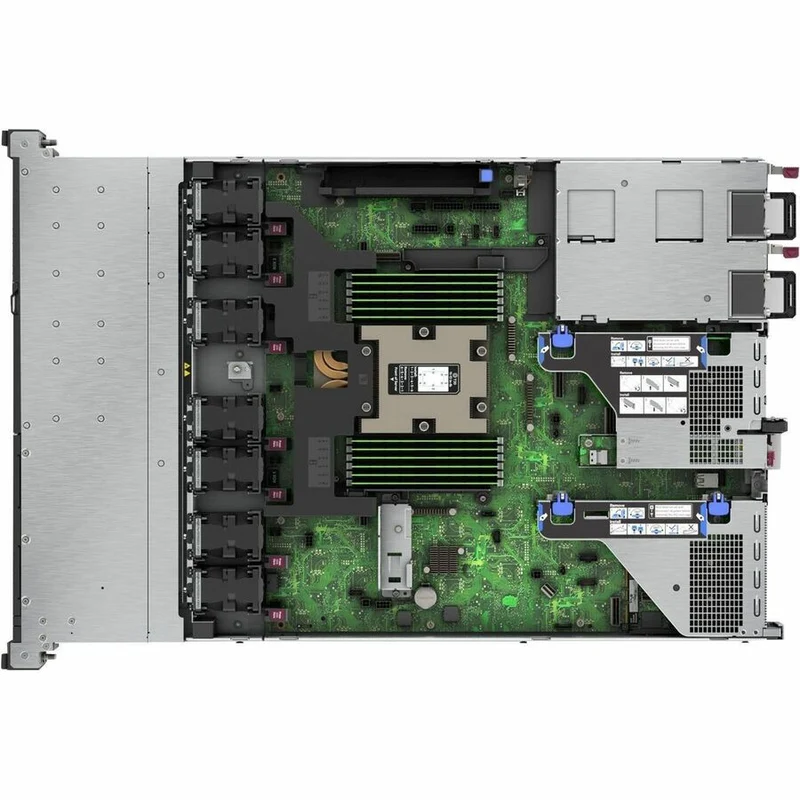 Serveur rack 325U HPE ProLiant DL11 G1 - 1 x AMD EPYC 9354P 3.25 GHz - 256 Go RAM - 3.84 To SSD - (2 x 1.92 To) Configuration SSD - Contrôleur SAS 12 Gbit/s P72990-005