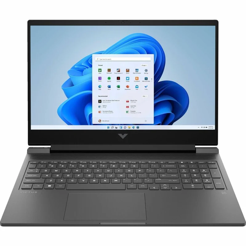 Ordinateur portable de jeu HP Victus 16-s0000 16-s0000ca 16.1" - Full HD - 1920 x 1080 - AMD Ryzen 5 7640HS Hexa-core (6 cœurs) - 16 Go de RAM totale - SSD 512 Go - Argent mica, chrome noir 7X7B1UA#ABL