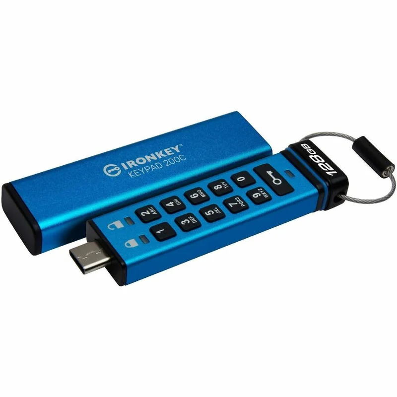 Clé USB 200 (Gen 128) Type C IronKey Keypad 3.2 1 Go IKKP200C/128 Go
