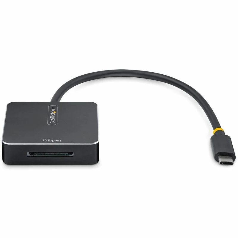 StarTech.com Lecteur de cartes SD Express USB-C, lecteur de cartes mémoire USB 3.2 (10 Gbit/s) portable, adaptateur USB Type-C vers Secure Digital 7.1 1B-USB-C-SDE-ADAPTER