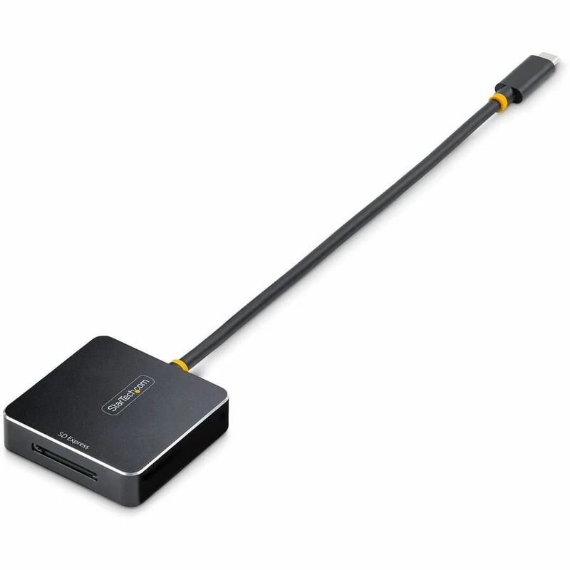 StarTech.com Lecteur de cartes SD Express USB-C, lecteur de cartes mémoire USB 3.2 (10 Gbit/s) portable, adaptateur USB Type-C vers Secure Digital 7.1 1B-USB-C-SDE-ADAPTER