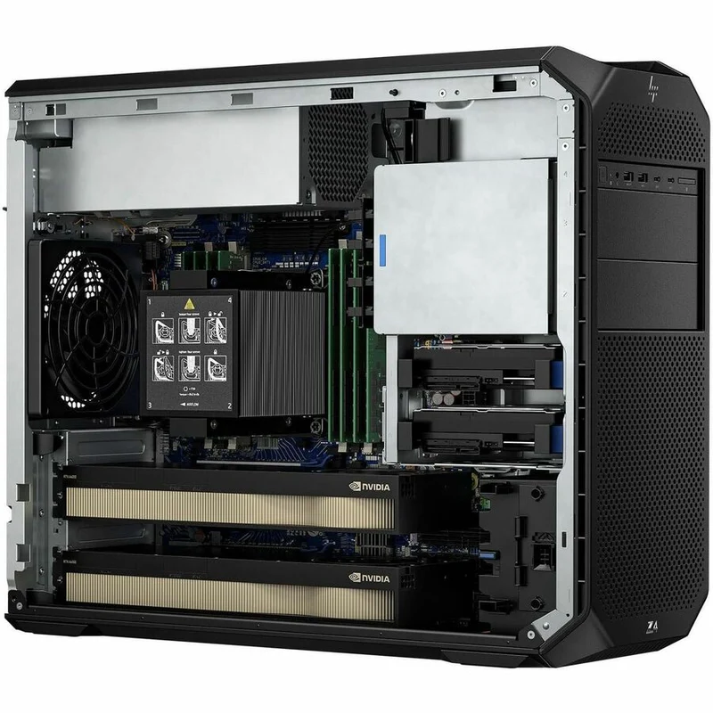 Station de travail HP Z4 G5 - 1 x Intel Xeon w5-2445 - 16 Go - SSD 512 Go - Tour 9L6F2UT#ABC