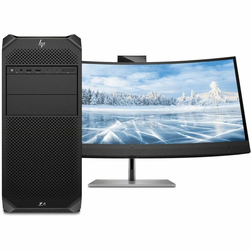 Station de travail HP Z4 G5 - 1 x Intel Xeon w5-2445 - 16 Go - SSD 512 Go - Tour 9L6F2UT#ABC