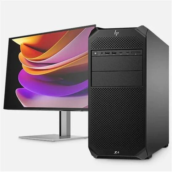 Station de travail HP Z4 G5 - 1 x Intel Xeon w5-2445 - 16 Go - SSD 512 Go - Tour 9L6F2UT#ABC