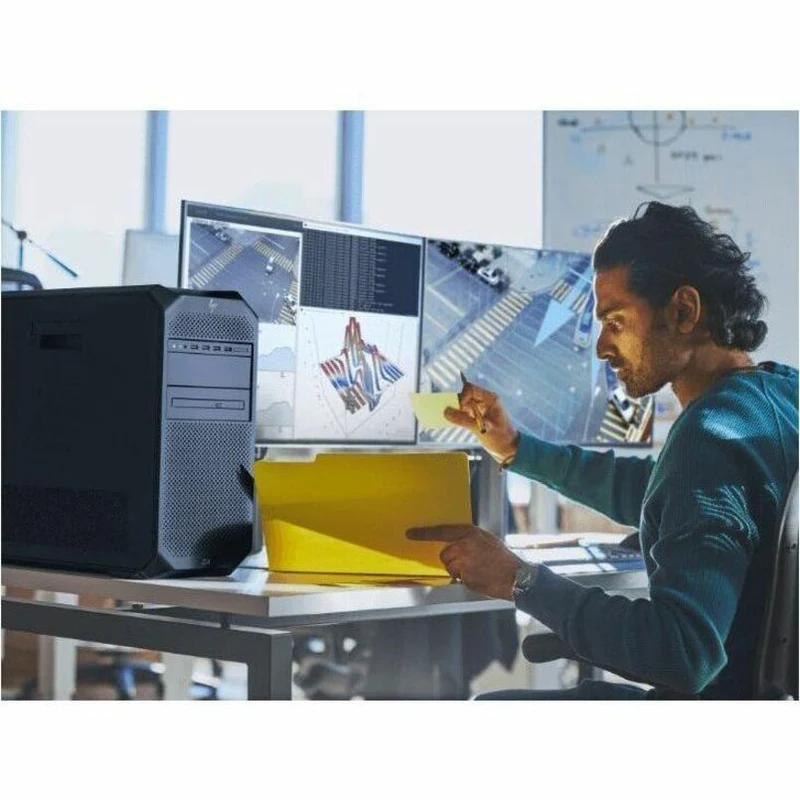 Station de travail HP Z4 G5 - 1 x Intel Xeon w5-2445 - 16 Go - SSD 512 Go - Tour 9L6F2UT#ABC