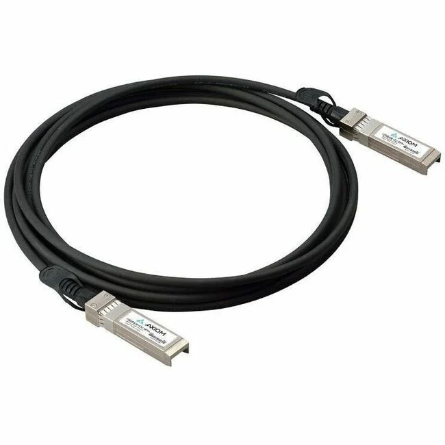 Câble Twinax passif DAC SFP+ Axiom 10GBASE-CU compatible Fortinet 0.5 m FN-CABLE-SFP+50CM-AX