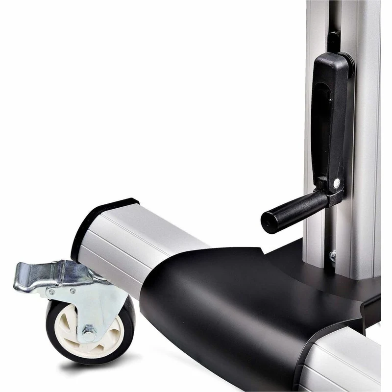 StarTech.com Support TV sur roulettes pour écrans plats de 60 à 100 pouces et 220 lb, support mobile à hauteur réglable pour chariot/support portable 1110C-MOBILE-TV-CART