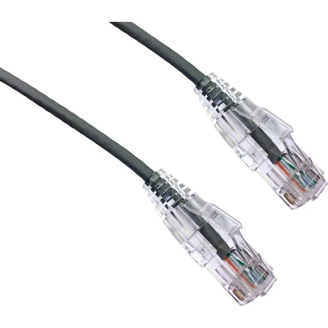 Câble de raccordement ultra-mince anti-accroc Axiom CAT70 BENDnFLEX 6FT 550 MHz (gris) C6BFSB-G70-AX